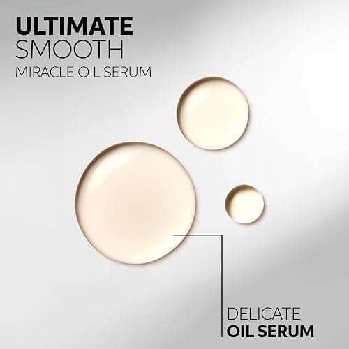 Wella Professionals ULTIMATE SMOOTH Miracle Oil Serum for Dry, Dull & Frizzy Hair | Nourishes, Smooths & Adds a Silky Shine | With Squalane & Omega 9 | Heat Protectant | Color Safe thumbnail 3