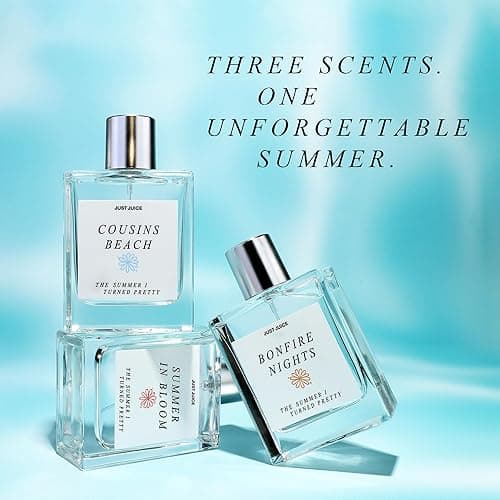 Just Juice - The Summer I Turned Pretty Cousins Beach - Beachy, Creamy Coconut and Vanilla Perfume for Women and Men - 3.4 oz - 3.4 Fl Oz (Pack of 1) thumbnail 5