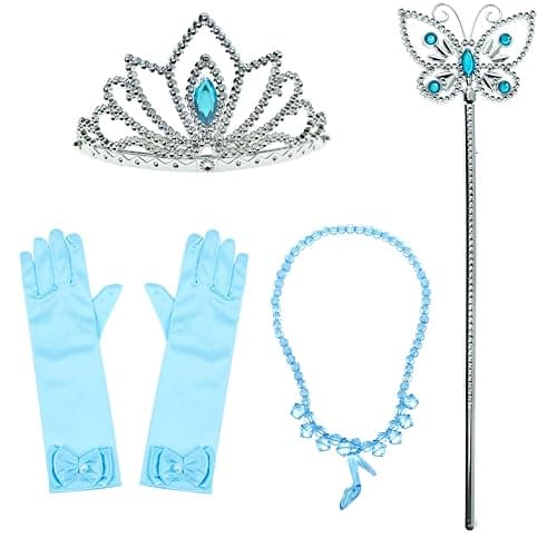 Joy Join Cinderella Costume for Girls | Cinderella Dress with Accessories for Birthday, Halloween Costume, Trick or Trea, Theme Party, Christmas, Role Play thumbnail 3