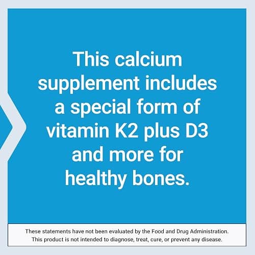 Life Extension Bone Restore Elite Calcium Supplement with Super Potent K2, Calcium, Vitamin D3, Magnesium, Boron, zinc, Vitamin K2, for Bone Health, Gluten-Free, Non-GMO, 120 Capsules thumbnail 6