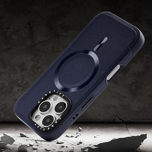 CASETiFY Force Case for iPhone 16 Pro [Slim / 6.6 ft. 3X Military Grade Drop Protection/Compatible with Magsafe] - Black thumbnail 5