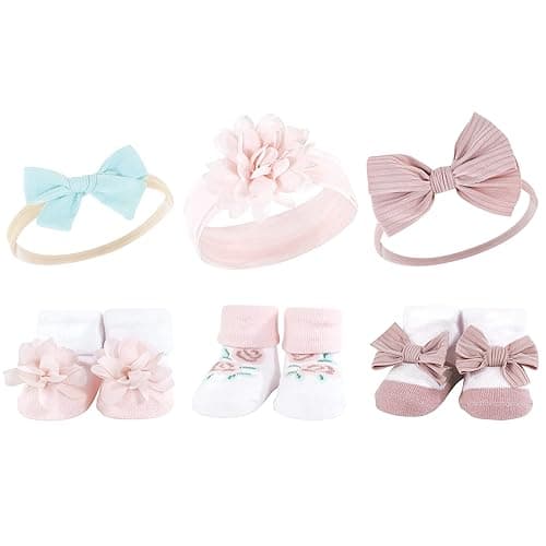 Hudson Baby Headband and Socks Giftset