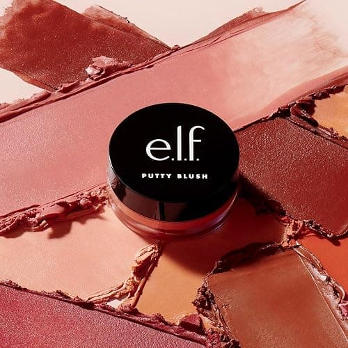 e.l.f. Putty Blush, Creamy & Ultra Pigmented Formula, Infused with Argan Oil & Vitamin E, Tahiti, 0.35 Oz (10g) thumbnail 4