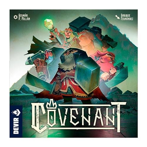 Devir - Covenant – Juego de Mesa de Estrategia Épica Enanos | Recupera la Montaña Sagrada | 1-4 Jugadores, 100 min, Autor de Bitoku y Sabika | Aventura Fantástica y Cooperativa (BGCOVSE) thumbnail 3