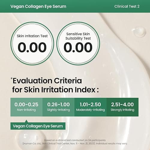 AXIS-Y Vegan Collagen Eye Serum with 2% Niacinamide, Peptides, 0.33 fl. oz. | Vegan Korean Eye Cream with Cooling Roller for Wrinkles, Fine Lines, Dark Circles, Puffiness & Deep Hydration thumbnail 4