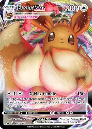 Eevee VMAX - SWSH087 - SWSH Black Star Promo - Image 1
