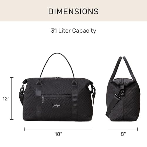 Jadyn Lola Travel Bag, Weekender/Overnight Duffel, Gym Tote Bag for Women, Men thumbnail 5