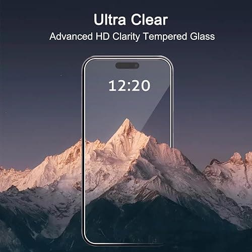 Ailun Screen Protector for iPhone 16 Plus/iPhone 15 Plus/iPhone 15 Pro Max [6.7 Inch] Display 3 Pack Tempered Glass, Dynamic Island Compatible, Case Friendly[Not for iPhone 16 Pro Max 6.9 Inch] thumbnail 4