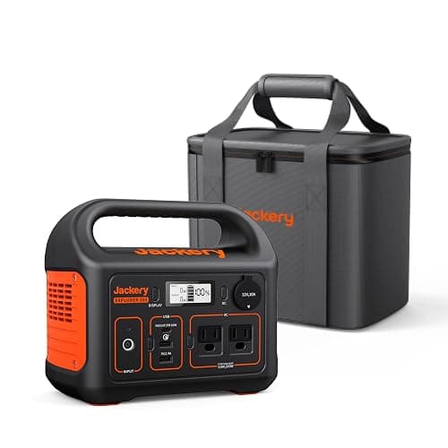 Jackery Portable Power Station Explorer 300 with Carrying Bag, 293Wh Backup Lithium Battery, Solar Generator for Outdoors Camping Travel Hunting Blackout (Solar Panel Optional) - Image 1