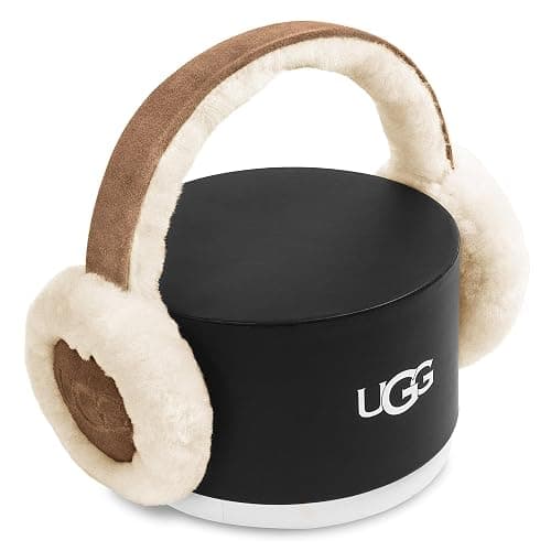 UGG Kids Earmuff with Plush Sheepskin Comfort, Snug Fit Headband - Minimalist Embroidered Logo - Warm Cold Weather Wear - Image 1