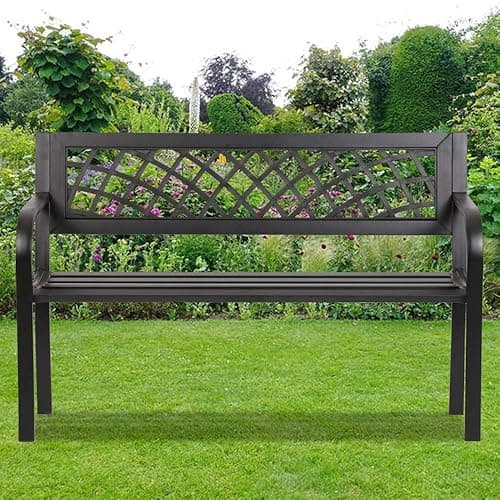 Metal Patio Bench
