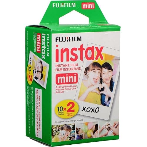 Fujifilm Instax Mini Instant Film (40 Sheets) + 40 Sticker Frames + TSC Microfiber Cleaning Cloth – for Mini 8, 9, 11, 12, 50s, 25, 7s, 90 Cameras & Mini Link thumbnail 2