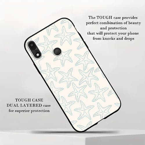 Zrutru 2 Pack Aesthetic Beach Shells Phone Case for Gabb Phone 4 6.1",Cartoon Cute Kawaii Sea Shell Art Pattern Cases Summer Case for Girls Women,Soft Silicone TPU Protective Cover thumbnail 3