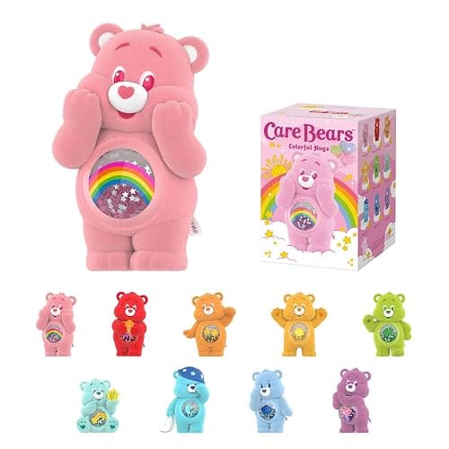 POP MART Care Bears Colorful Hugs Series Blind Box Figures, Random Design Action Figures Collectible Toys Home Decorations, Holiday Birthday Gifts for Girls and Boys, Single Box - Image 1