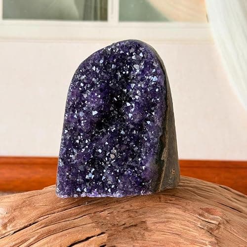 Amethyst Crystal Cluster Purple Crystals Rock Geode Quartz Raw Healing Crystals Stone 0.75-1kg thumbnail 6