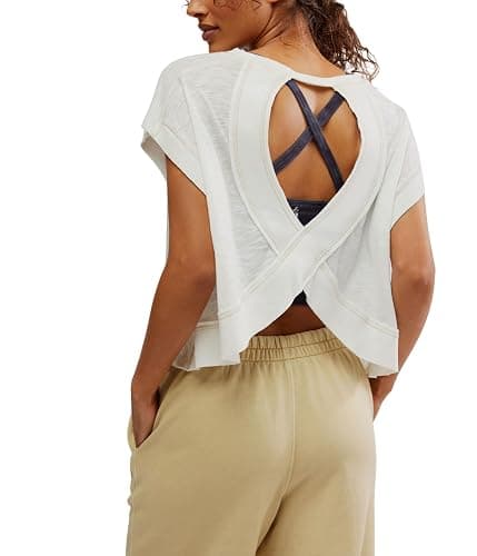 Free People Women's My Time Tee - X-Small - White thumbnail 3