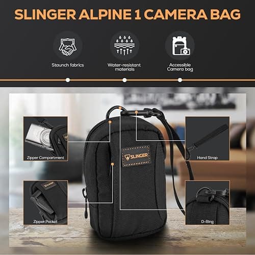 KODAK PIXPRO FZ55-SL 16MP Digital Camera 5X Optical Zoom 28mm Wide Angle 1080P Full HD Video 2.7" LCD Vlogging Camera. Bundle with SD Card and Slinger Camera Bag (Silver) thumbnail 5