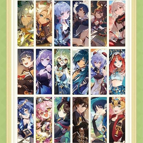 RZAHUAHU G-I 2025 Official Illustration Original Merch Collection Set Vol.3（Game Version 3.0-3.8） (Vol.3) thumbnail 4