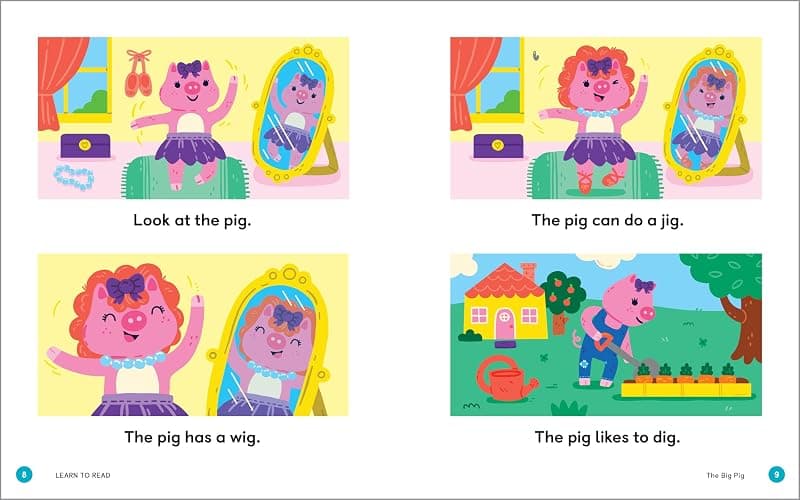 Learn to Read: Phonics Storybook: 25 Simple Stories & Activities for Beginner Readers thumbnail 5