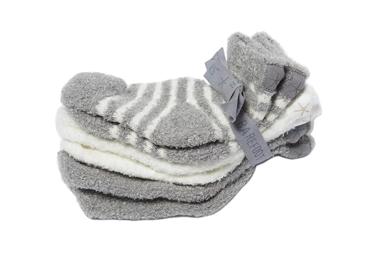 BAREFOOT DREAMS COZYCHIC LITE INFANT SOCK SET - Image 1