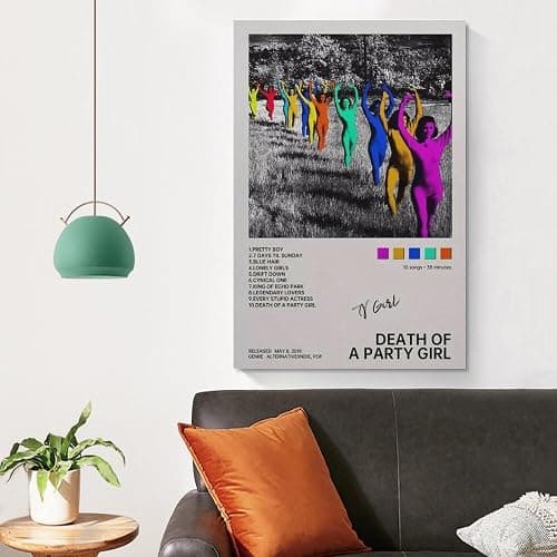 H8MZQ4X2KLP TV Girl Death of A Party Girl Canvas Poster Bedroom Decoration Landscape Office Valentine's Birthday Unframe-style08x12inch(20x30cm) thumbnail 4