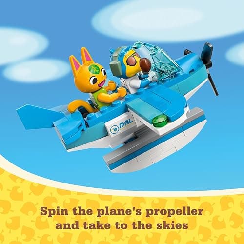 LEGO Animal Crossing Fly with Dodo Airlines Airport Playset, Kids’ Airplane Toy and Pilot Minifigure Inspired by The Video Game Series, Gift for Girls and Boys Ages 7 and Up, 77051 thumbnail 4