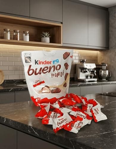 Kinder Bueno Mini - Kinder Bueno Candy - Imported from Germany - 108g thumbnail 5