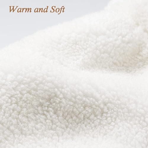 OZERO Winter Gloves Mittens for Women, Warm Thermal Windproof Fleece Lined Fuzzy Sherpa Gloves for Women thumbnail 3