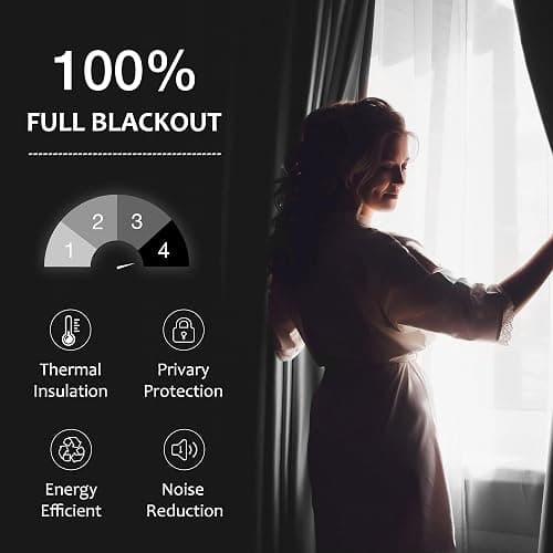 Pom-pom Pink Blackout Curtains for Bedroom 63inch Length Energy Efficient 100% Full Blackout Window Panels for Baby Girls Nursery Living Room Adorable Rod Pocket Drapes 2pcs 52"w Rod Pocket thumbnail 6