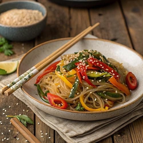 Sea Tangle Kelp Noodles (12oz) - Low Calorie Asian Noodles for Healthy Noodle Dishes - Gluten Free, Keto Noodle Sub for Rice Noodles, Glass Noodles, Pad Thai Noodles, Vermicelli thumbnail 3