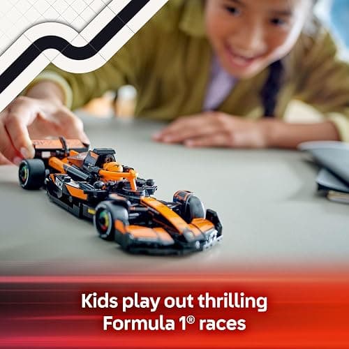 LEGO Speed Champions McLaren F1 Team MCL38 Race Car Toy - Building Set for Kids, Boys & Girls, Ages 10+ - Toy Car for F1 Fans - Gift Idea for Birthday - 77251 thumbnail 4