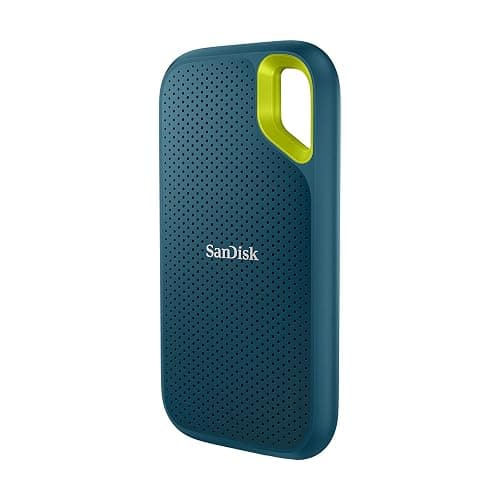 SanDisk 4TB Extreme Portable SSD - Up to 1050MB/s, USB-C, USB 3.2 Gen 2, IP65 Water and dust Resistance, Updated Firmware, Monterey - External Solid State Drive - SDSSDE61-4T00-G25M - Image 1