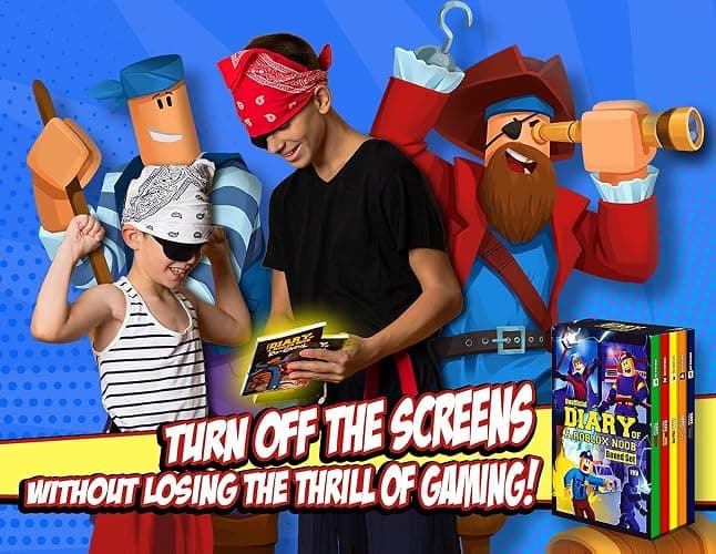 Diary of a Roblox Noob (Part 1): 5 Video Game Adventure Stories - Independent & Unofficial Roblox Series for Boys & Girls [paperback] thumbnail 7
