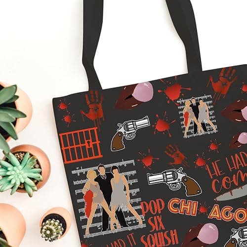 WCGXKO Musical Gift Musical Inspired Gift Six Squish Uh Uh Cicero Lipschitz Cosmetic Bag (Chi tote) thumbnail 5