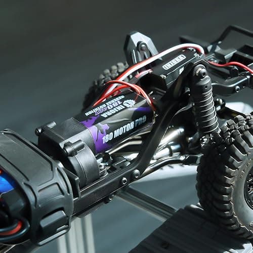 INJORA 180 PRO Brushed 48T Motor with Stainless Steel Pinion for TRX4M 1/18 RC Crawler Car Upgrade thumbnail 7