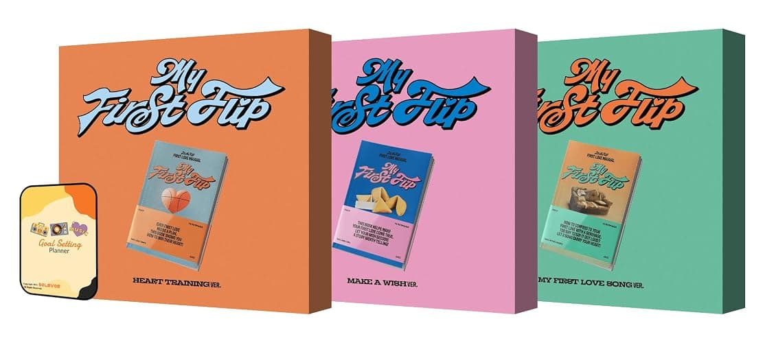 My First Flip KickFlip Album [Random Standard Ver.]+Pre Order Benefits+BolsVos Idol-Inspired Freebies (The 3rd Mini Album) - Image 1