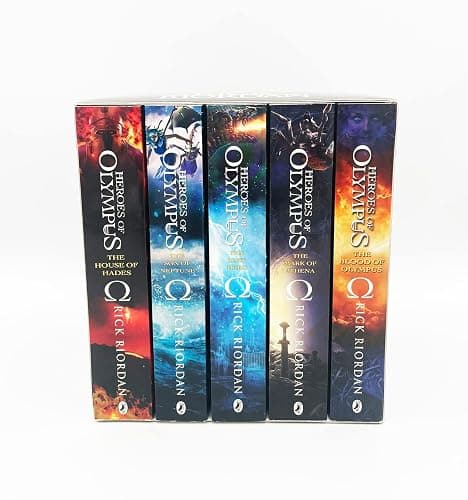 CHILDREN PBS Heroes Of Olympus Complete Collection (5 Book Slipcase) thumbnail 2