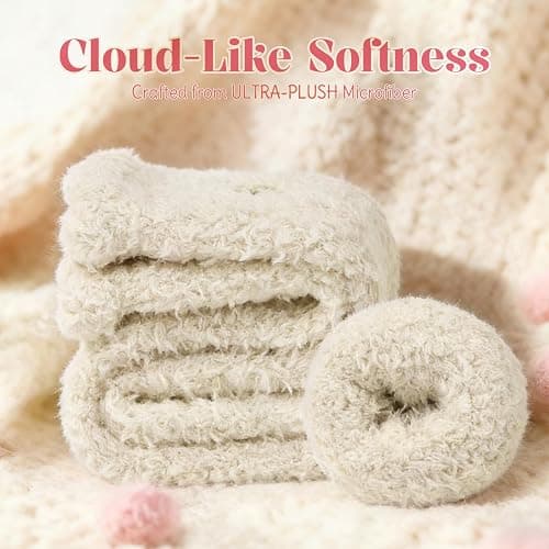 Brikabia Dance Gifts for Dancers, Ultra Soft Fuzzy Dance Socks for Women Dancer Party Favor thumbnail 7