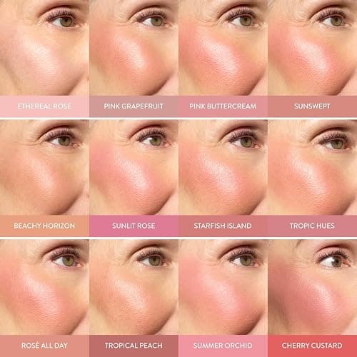 LAURA GELLER Baked Blush-n-Brighten Powder Blush - Sunlit Rose thumbnail 3