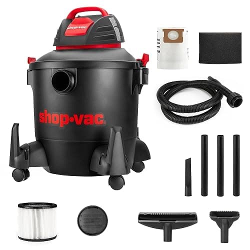 Shop-Vac 5922805 Wet/Dry Vacuum, 8 Gallon, 4.5 Peak HP, 1.25 Inch Diameter x 7 Foot Hose, 6 Foot Cord, Ideal for Jobsite, Garage, Workshop & Home thumbnail 8