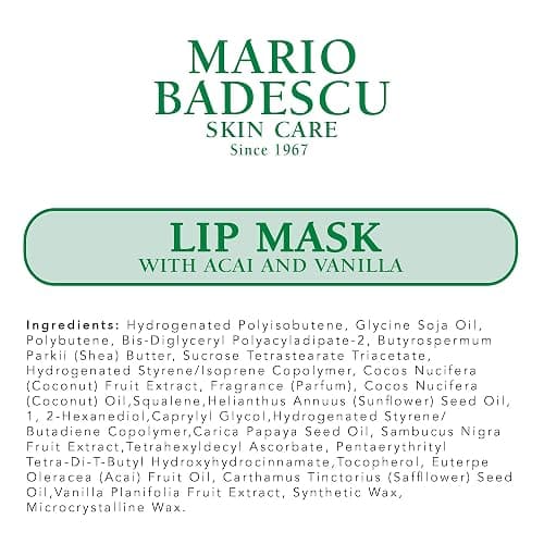 Mario Badescu Lip Mask, Overnight Lip Treatment Enriched With Skin Softening Coconut Oil and Hydrating Shea Butter thumbnail 9