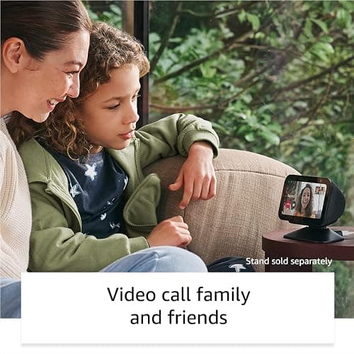 Echo Show 5 (Newest gen) | Smart display and alarm clock with clearer sound | White thumbnail 5