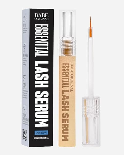 Babe Original Lash Serum - Fuller & Longer Looking Eyelashes, Advanced Lash Enhancing Treatment for Natural Lashes, Extensions & Eyebrows, Vegan & Cruelty-Free thumbnail 9