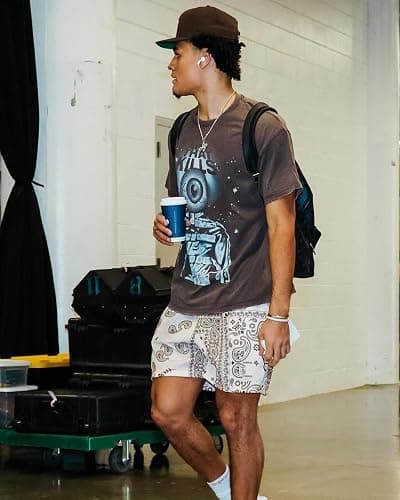 BOOMLEMON Mens Paisley Shorts Mesh Graphic Print Retro Casual Shorts Athletic Gym Basketball Running Short Pants thumbnail 7