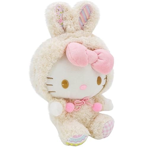 COAQAC Kawaii Cartoon Bunny Cross-Dressing Series Plush,Rabbit Stuffed Cute Soft Doll Toys, Plush Pillow Stuffed Animals Toy Birthday Gifts for Girls Kids (Large) thumbnail 2