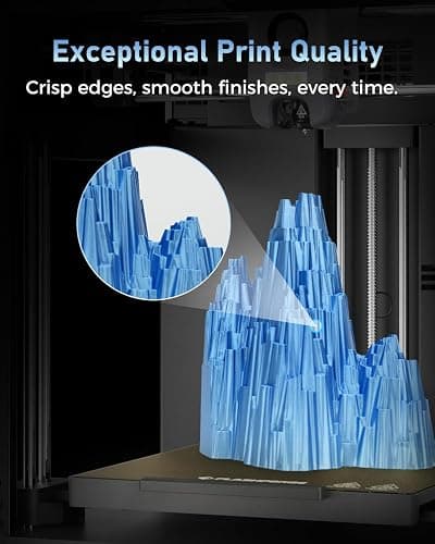 FLASHFORGE 3D Printer AD5M, CoreXY 600mm/s High-Speed Printer with 1-Click Auto Leveling, High-Temp Direct Drive Extruder, 3s Quick-Swap Nozzle, 220×220×220mm Build Volume thumbnail 6