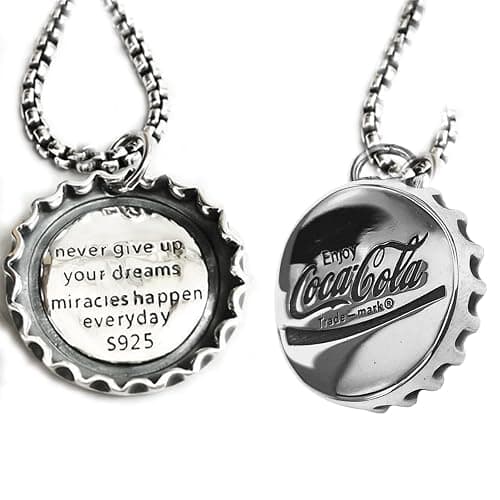 ANNI.SOUL 925 Sterling Silver Vintage Necklace,Fashion silver men's necklace, hip hop street retro silver chain thumbnail 2