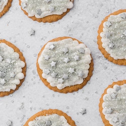 Sweets Indeed Sanding Sugar Crystals for Baking & Decorating, 5.11 oz (Silver Galaxy) thumbnail 4