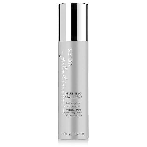 Kenra Platinum Silkening Heat Crème | Brilliant Shine Thermal Styler | Reduces Hot Tool Passes by 50% | Prevents Breakage & Improve Manageability | Heat Protectant | All Hair Types | 3.4 fl. Oz - Image 1