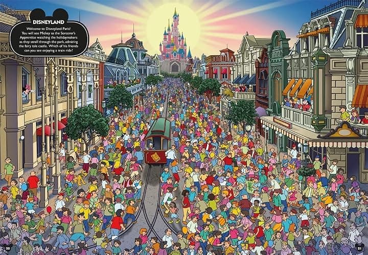 Where's Mickey?: A Disney search & find activity book thumbnail 3